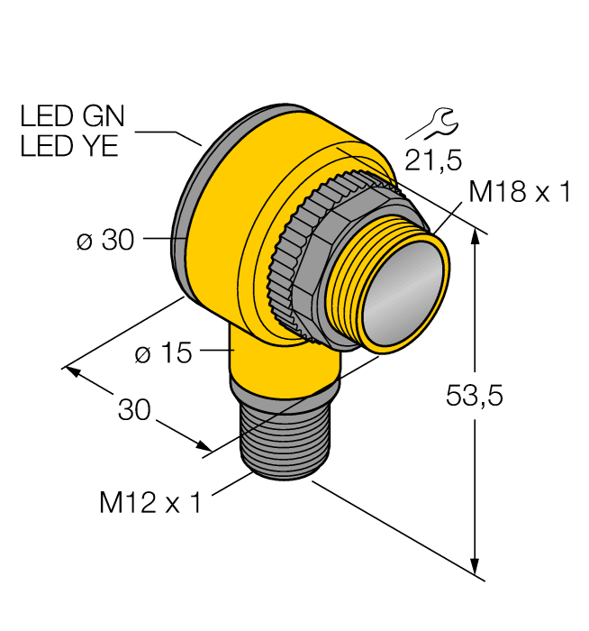 Cảm biến quang điện T18-2VPFF100-Q8