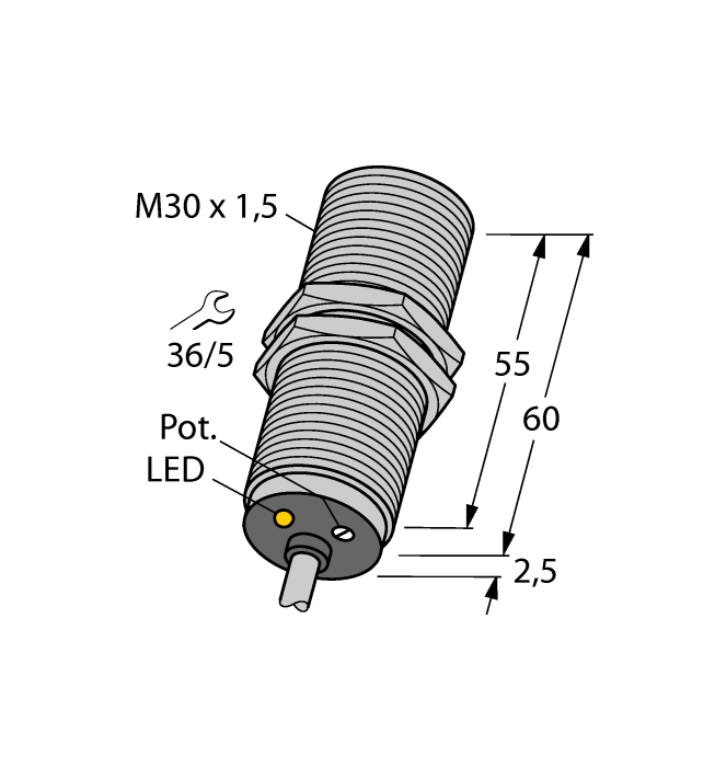 Cảm biến điện dung BC10-M30K-VN4X