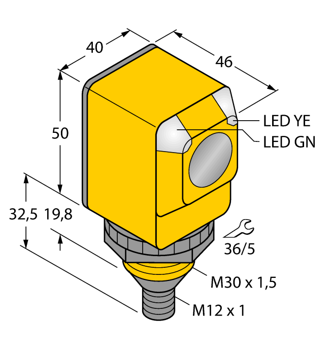 Cảm biến quang điện Q40S2P6FF200Q