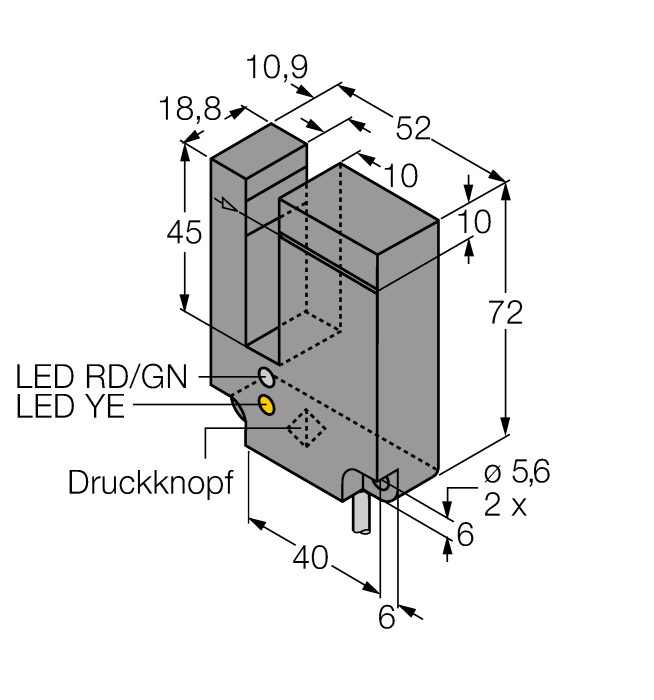 Cảm biến quang điện SLE10B8V W/30