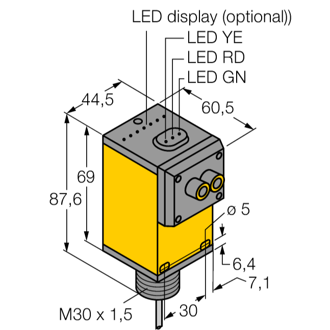 Cảm biến quang điện Q45VR3FP