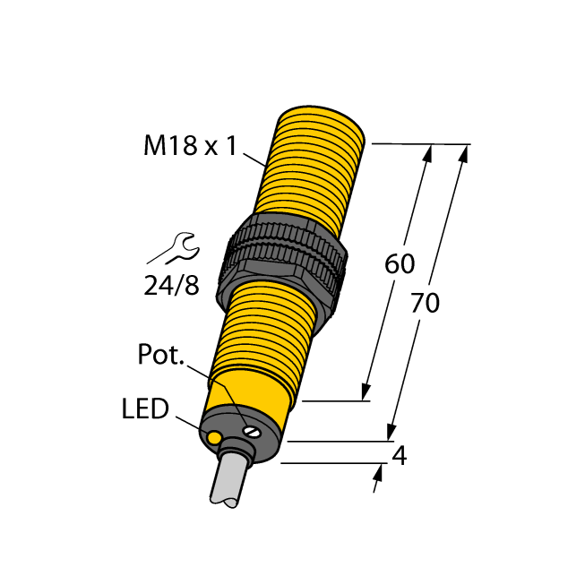 Cảm biến điện dung  BC5-S18-Y1X