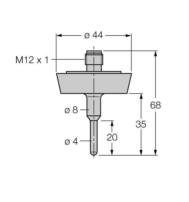 Cảm biến nhiệt độ  TP-504A-DN25K-H1141-L035