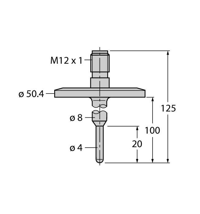 Cảm biến nhiệt độ  TP-504A-TRI1.5-H1141-L100/S3645