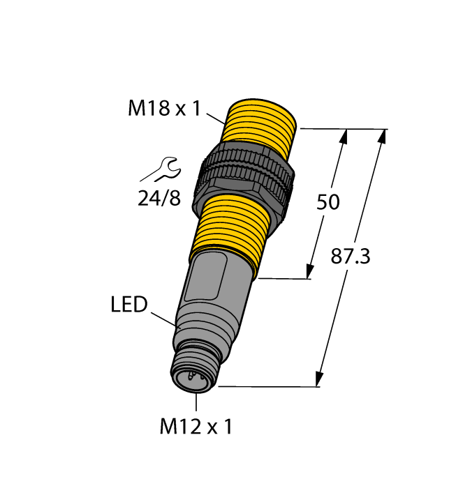 Cảm biến điện dung BCT5-S18-UP6X2-H1151