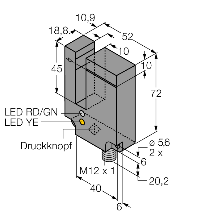 Cảm biến quang điện SL10VB6VYQ