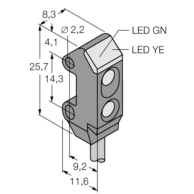 Cảm biến quang điện VS1RN5CV10Q