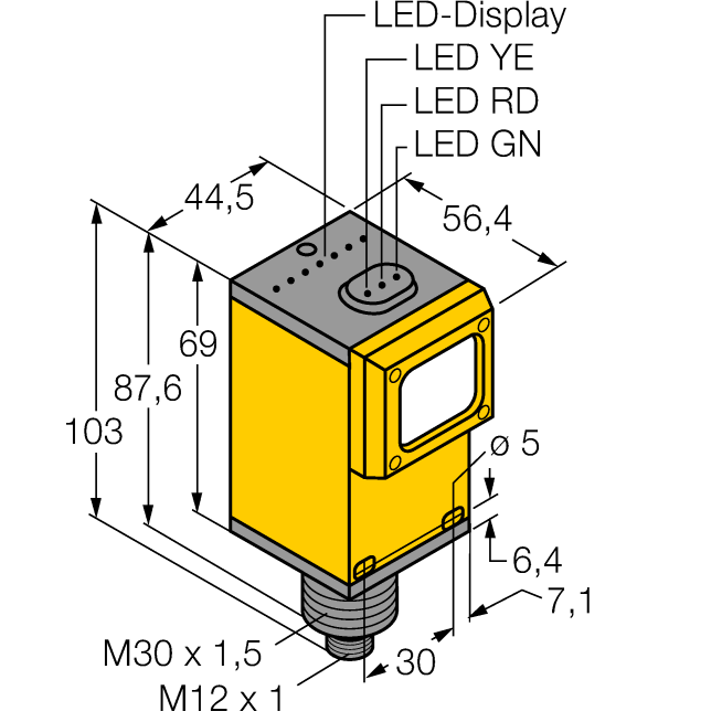 Cảm biến quang điện Q45BB6DXQ5