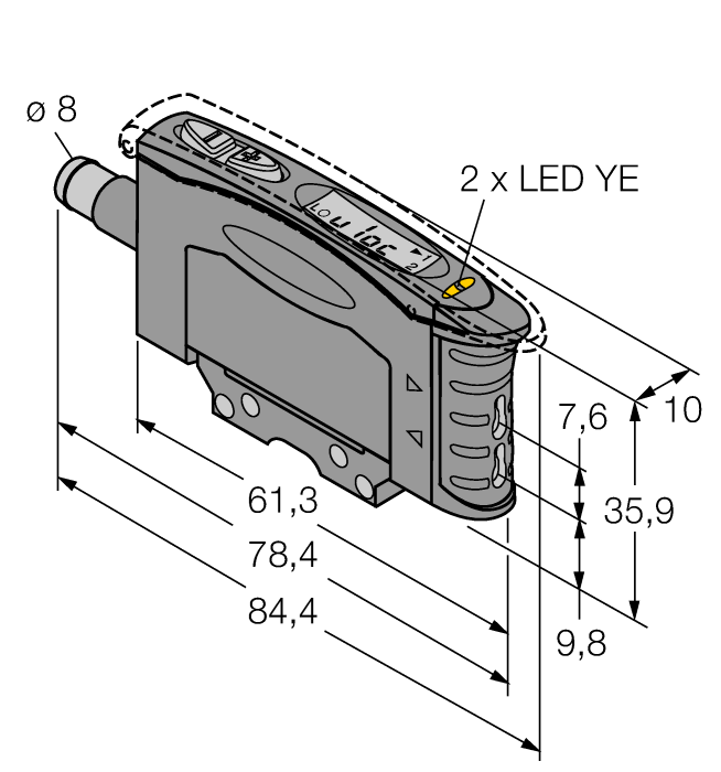 Cảm biến quang điện D10UPFPBQ