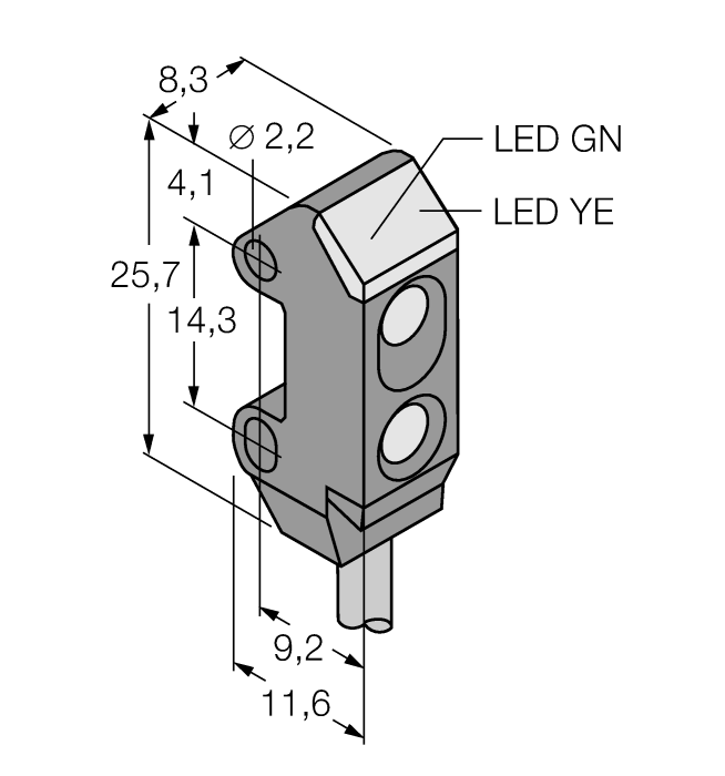 Cảm biến quang điện VS1RP5C10