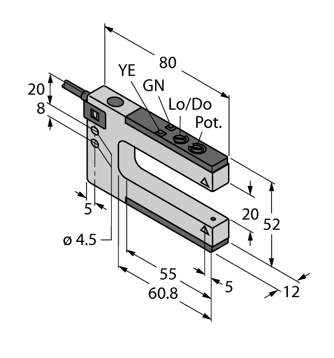 Cảm biến quang điện SLM20B6