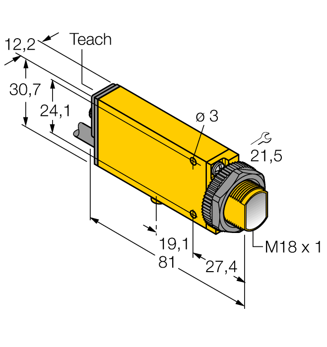 Cảm biến quang điện SMU315DQDP