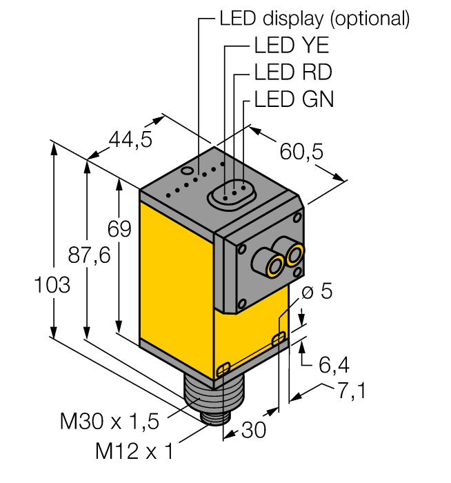 Cảm biến quang điện Q45BW22FPQ1