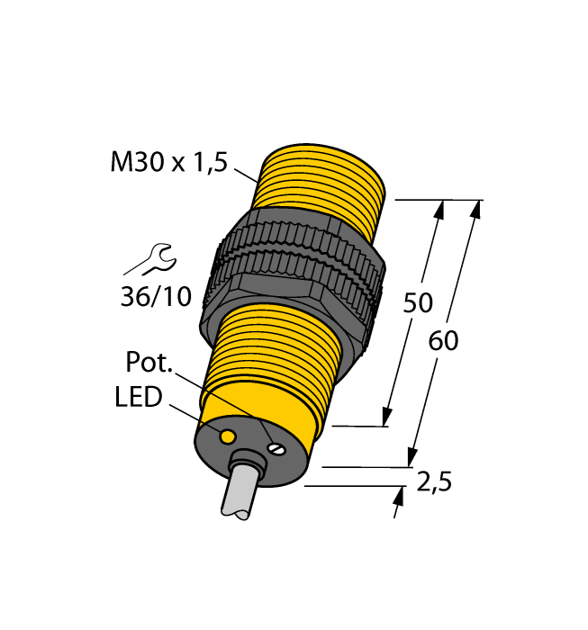 Cảm biến điện dung BCF10-S30-VN4X