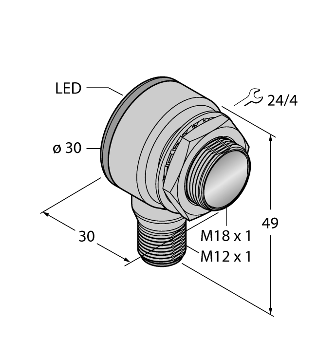 Cảm biến quang điện TM18VP6FF50Q8