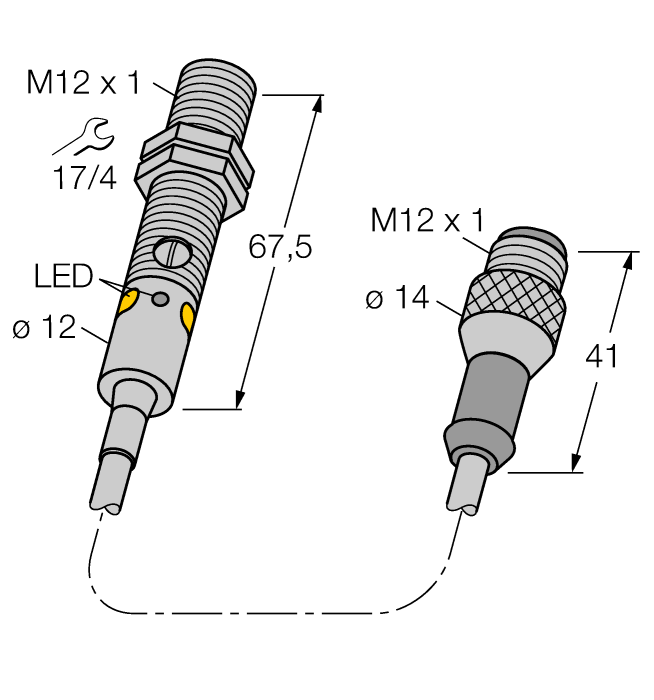 Cảm biến quang điện M12PFF75QPMA