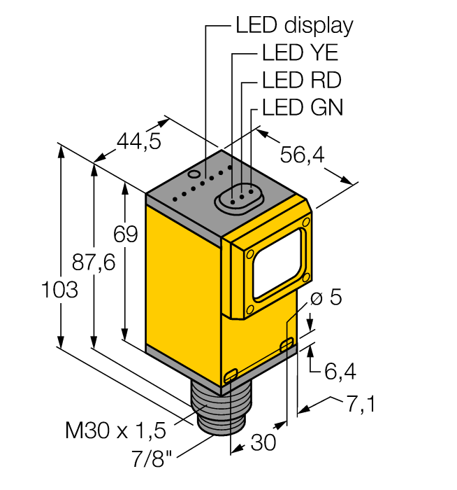 Cảm biến quang điện Q45VR3CV4Q
