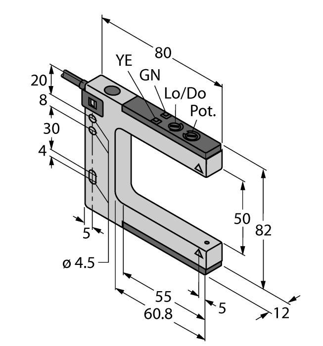 Cảm biến quang điện  SLM50B6
