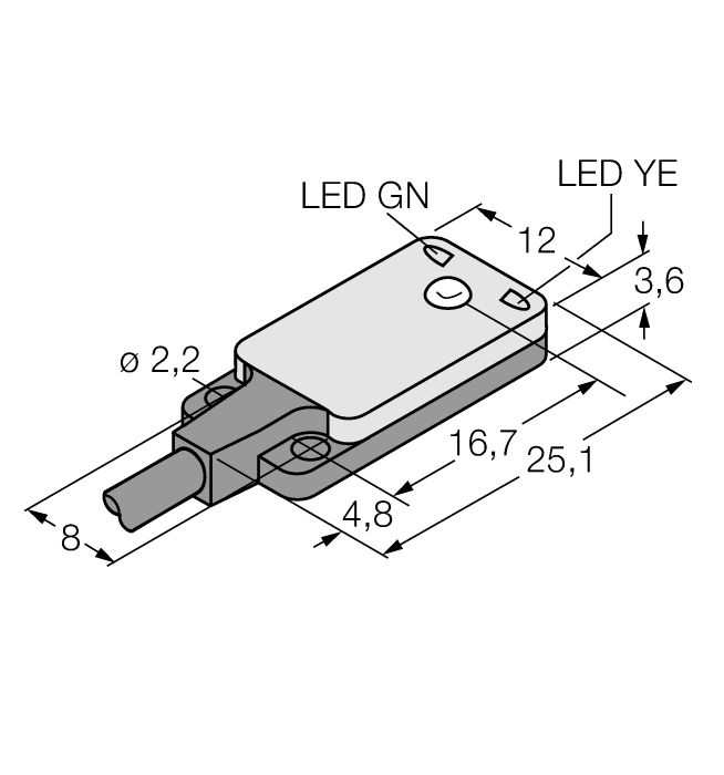 Cảm biến quang điện VS2KAP5Q