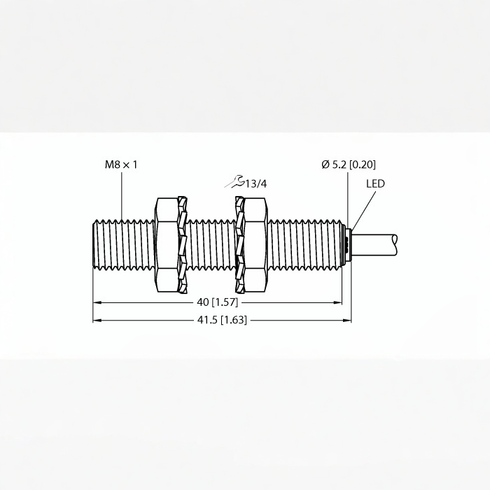 Cảm biến tiệm cận điện cảm BI2-EG08-AN6X