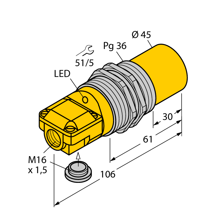 Cảm biến tiệm cận điện cảm NI40-G47SR-FZ3X2