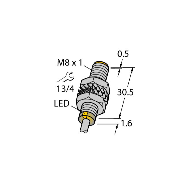Cảm biến cảm ứng BI2-M08-VN6X 7M