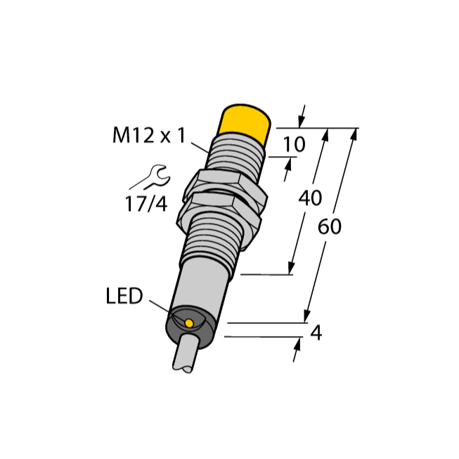 Cảm biến tiệm cận điện cảm NI4-M12-RDZ31X