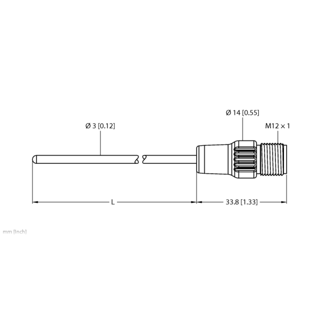 Cảm biến nhiệt độ TP-203KK1-CF-H1141-L150