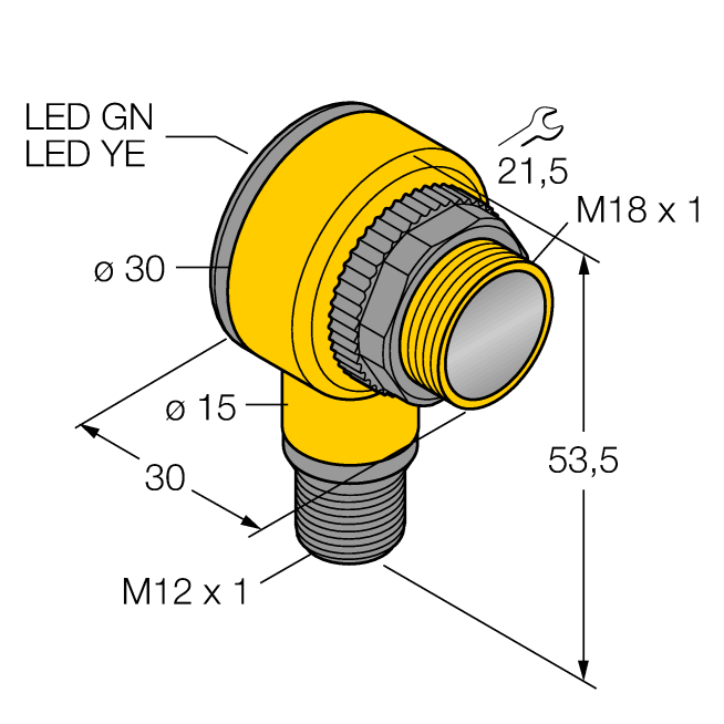 Cảm biến quang điện T18RW3FF50Q1