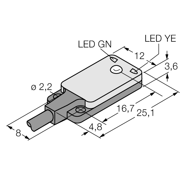 Cảm biến quang điện VS25EQ