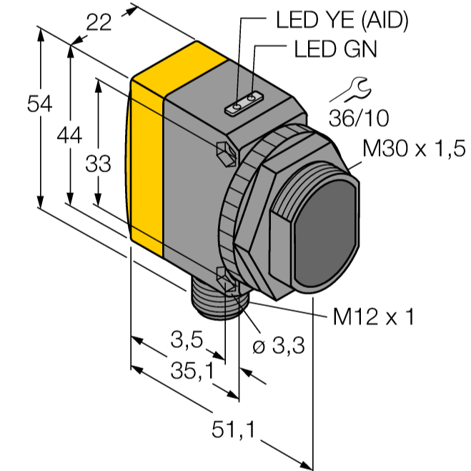 Cảm biến quang điện QS30ARH2OQ5