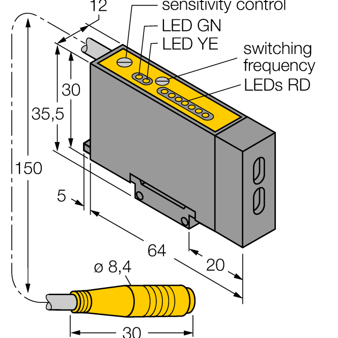 Cảm biến quang điện D12SP6FPHQ