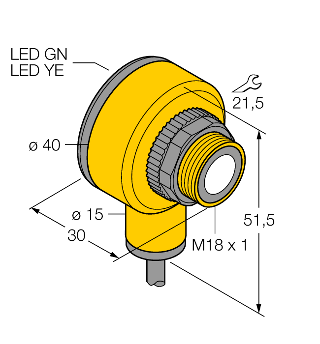 Cảm biến siêu âm T186UE
