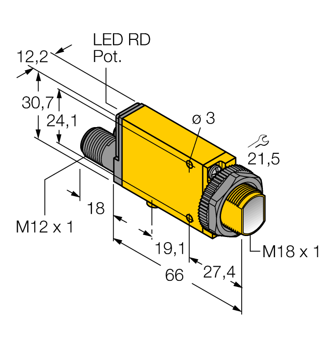 Cảm biến quang điện MIAD9LVAGQ