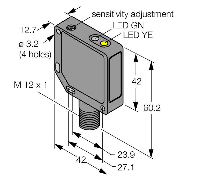 Cảm biến quang điện QM42VP6LPQ