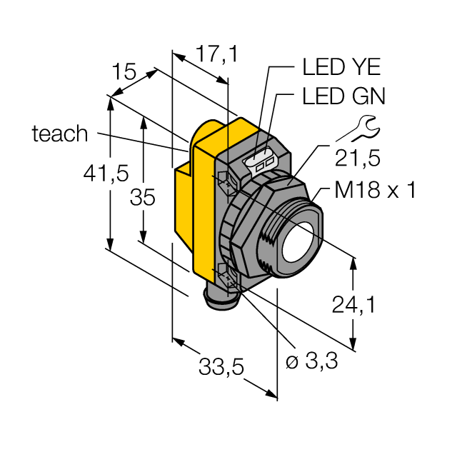 Cảm biến siêu âm QS18UPAQ7