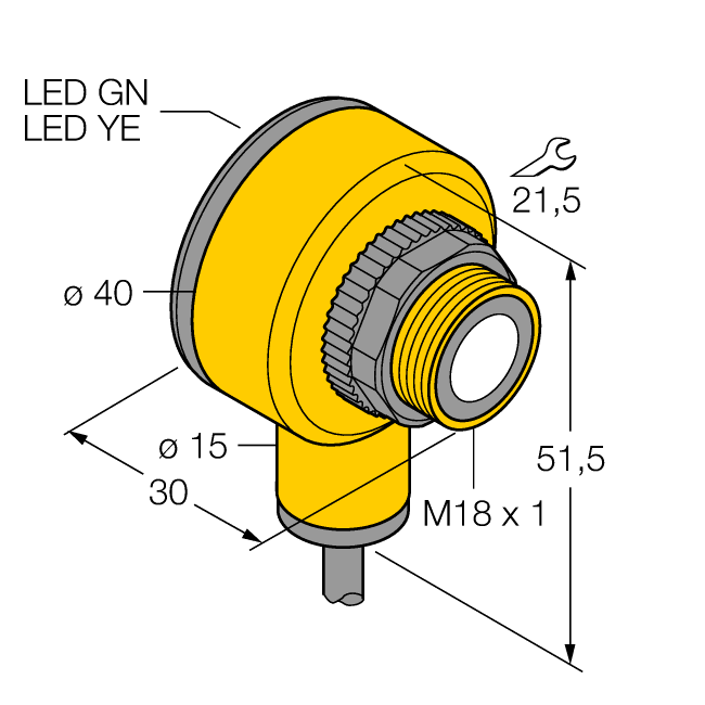 Cảm biến siêu âm T18VP6UR