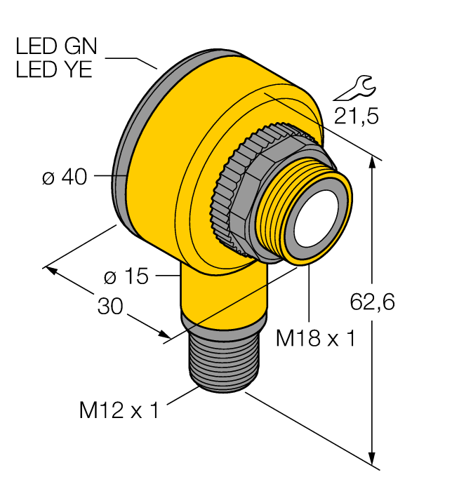 Cảm biến siêu âm T186UEQ