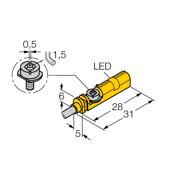 Cảm biến từ trường BIM-UNT-AY1X/S1139