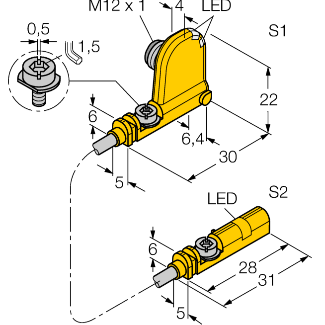 Cảm biến từ trường BIM-UNT-0.3-UNT-2AP6X3-H1141
