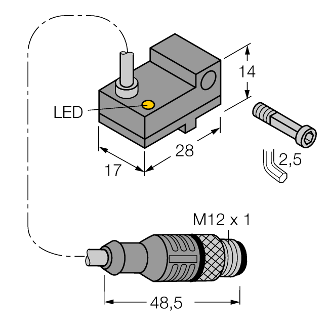 Cảm biến từ trường BIM-NST-AP6X-0.3XOR-RS4/S34