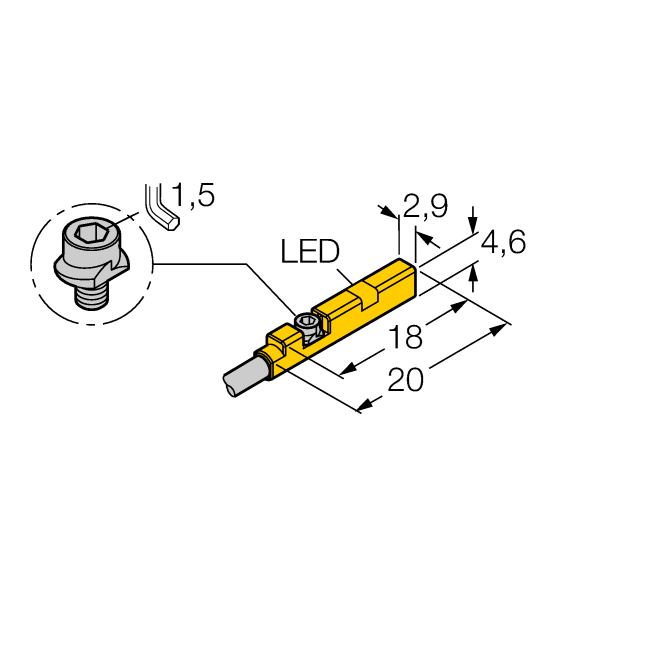 Cảm biến từ trường BIM-UNR-AN6X