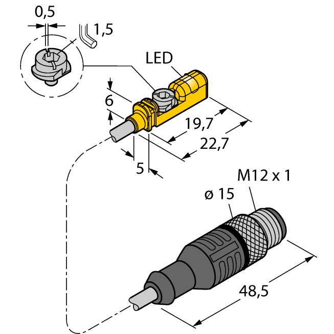 Cảm biến từ trường BIM-UNTK-AP7X-0.3-RS4