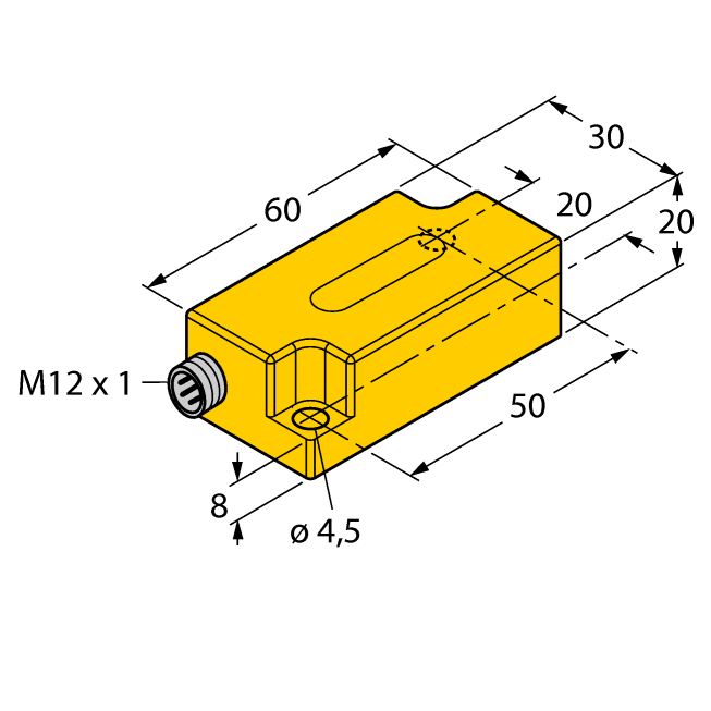 Cảm biến nghiêng B1N360V-Q20L60-2LI2-H1151/3GD