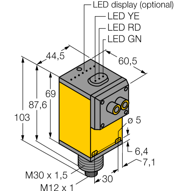Cảm biến quang điện Q45BB6FPQ5