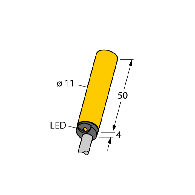 Cảm biến tiệm cận điện cảm thân trơn NI5-K11-AP6X