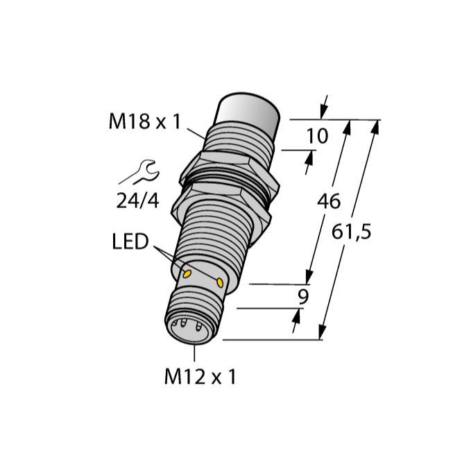 Cảm biến tiệm cận cho ngành thực phẩm NI15U-EM18MWD-VP6X-H1141