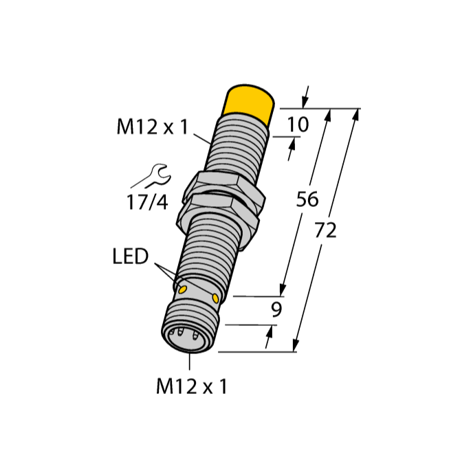 Cảm biến tiệm cận điện cảm NI8U-M12EE-AP6X-H1141
