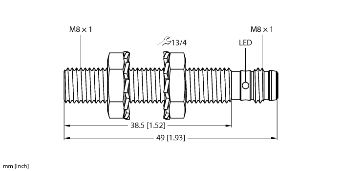 Cảm biến tiệm cận điện cảm BI1.5-EG08-AP6X-V1131