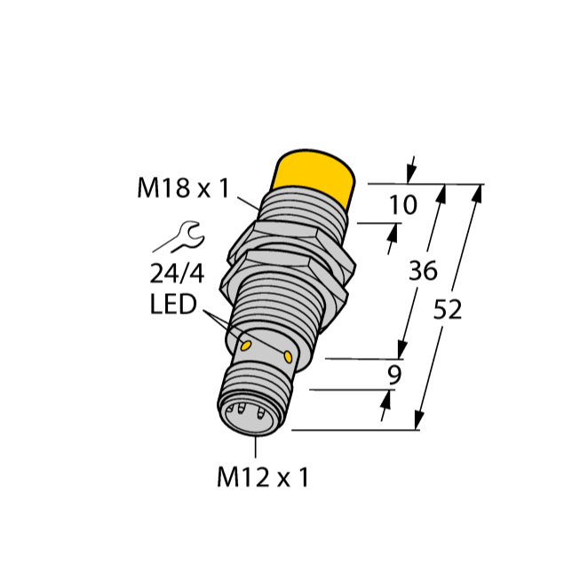 Cảm biến tiệm cận điện cảm (Khoảng cách lớn) NI15U-EM18-AP6X-H1141